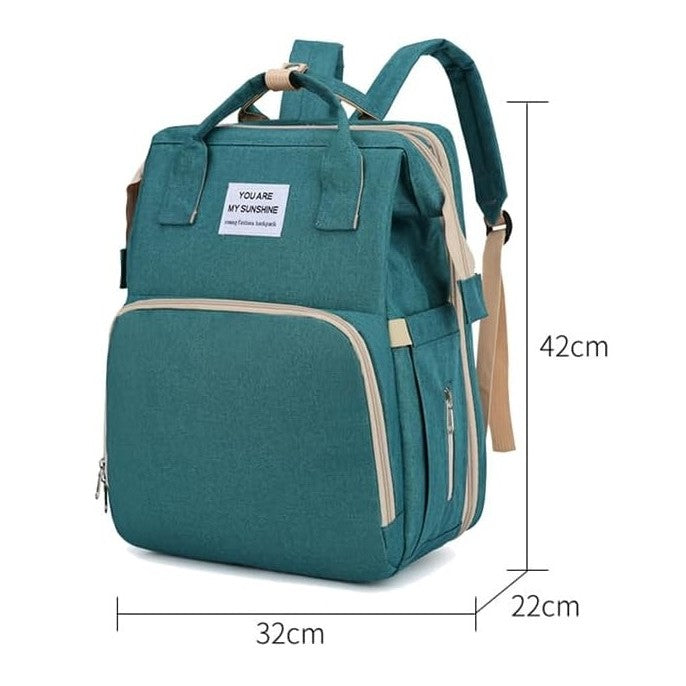 Rucsac Multifunctional Flippy cu Patut Pliabil | infant.ro - Verde (2) [ps:cdbdbf6d-d8e6-4fd0-b77a-4cdf2b3d25d0]
