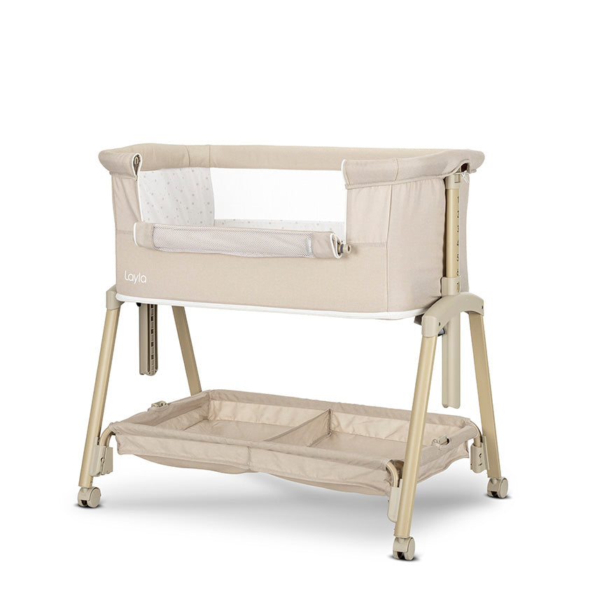 Pătuț Co-Sleeper Lorelli Layla 2 în 1, Black | infant.ro - Beige (2) [ps:124b7e1d-d1f4-40fe-8cc9-d5089d1d9c38]
