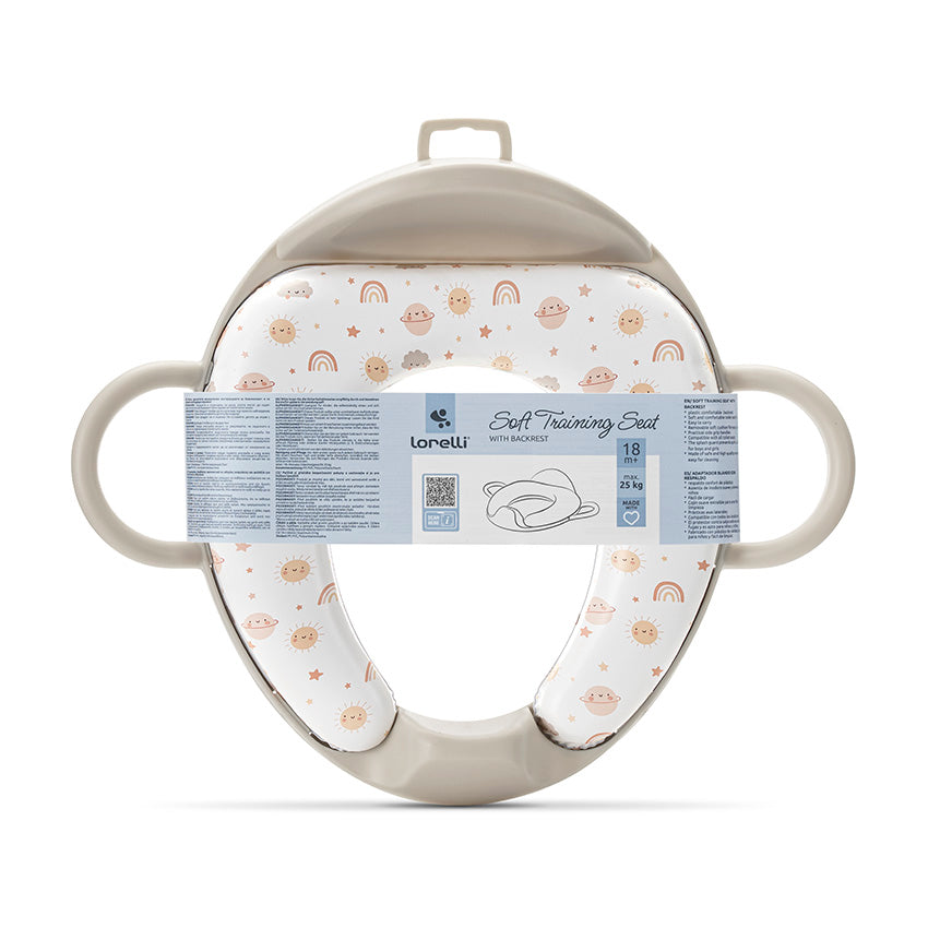 Reductor  moale pentru  toaleta, cu manere si spatar, Princess Pink - Imagine 2 [ps:774302af-7f35-4eb7-a886-430d5e251a38]