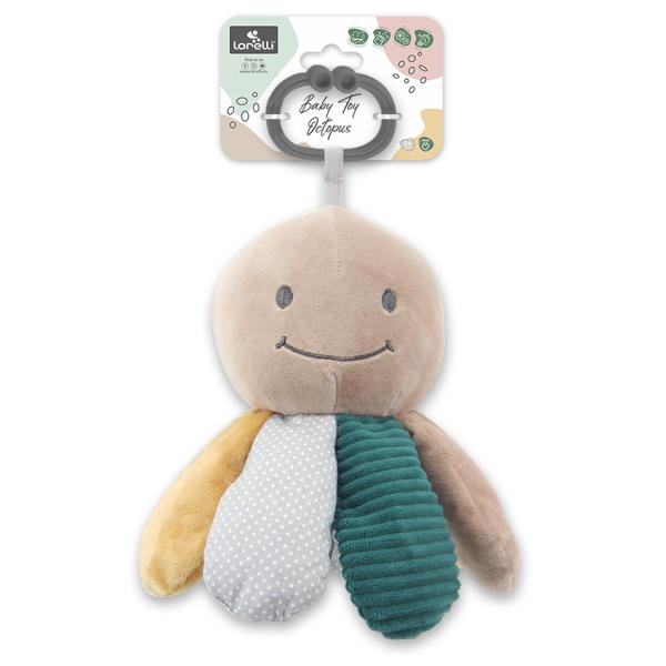 Jucărie Plus Octopus Lorelli, Natural Grey, 0 luni+ - Blue & Beige (2) [ps:e667f3a4-716c-422a-b49a-952ab09114fe]