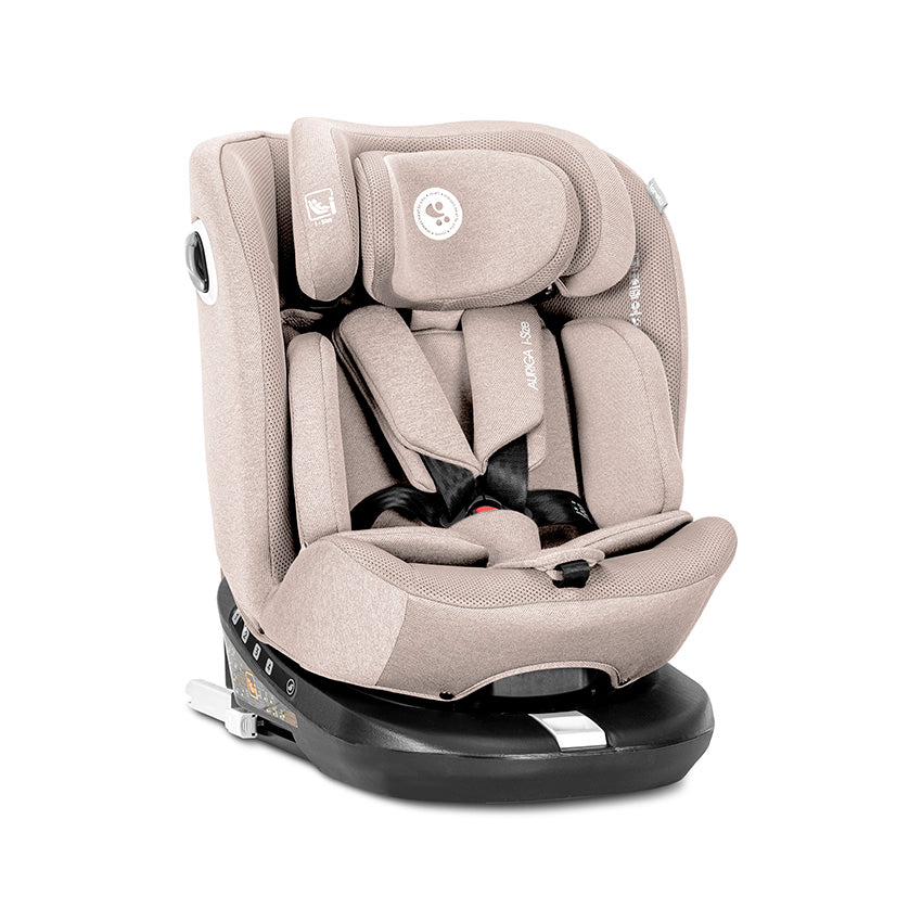 Scaun Auto Lorelli Auriga i-Size, Rotativ 360, 0 luni-12 ani - Beige (2) [ps:5f895dcb-9fb7-4f05-aaa2-e4d58aee5a63]