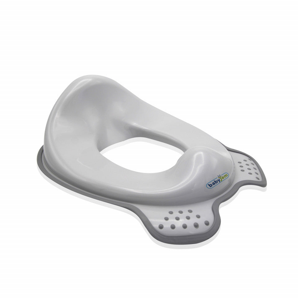 Adaptor colac WC copii BabyJem (Culoare: Alb/Galben) - Gri
