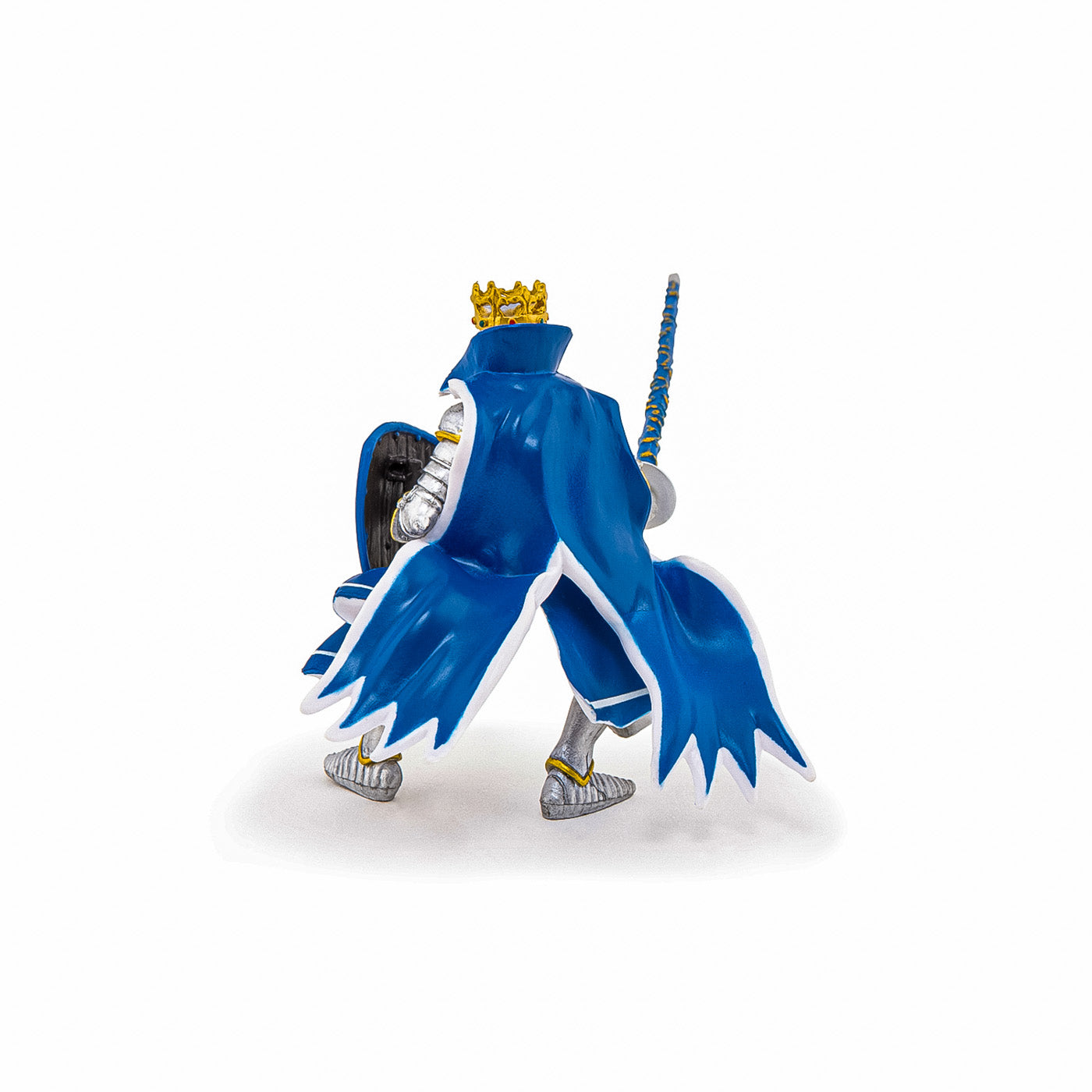 PAPO FIGURINA REGE CU BLAZON DRAGON albastru - Albastru