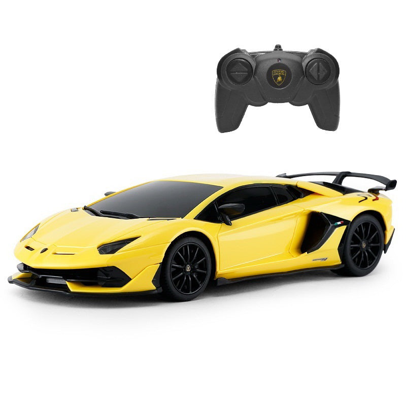 MASINA CU TELECOMANDA LAMBORGHINI AVENTADOR SVJ GALBEN CU SCARA 1 LA 24 [ps:dc1e02fe-b457-40ea-87de-96d3ed100843]