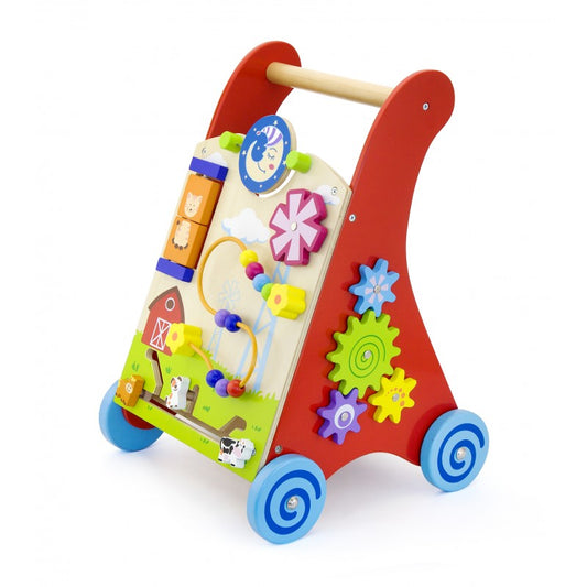 Antemergator rosu cu activitati tip Montessori [ps:54f7dc52-e0ac-4e7e-9d01-2cbb060a61ac]