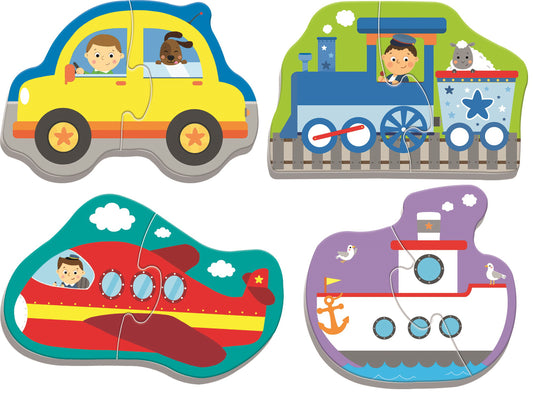 PUZZLE TREFL BABY CLASIC VEHICULE PENTRU TRANSPORT 8 PIESE - Imagine 2 [ps:5b25787e-6a77-4d0e-9a4e-2ffc3f4fb573]