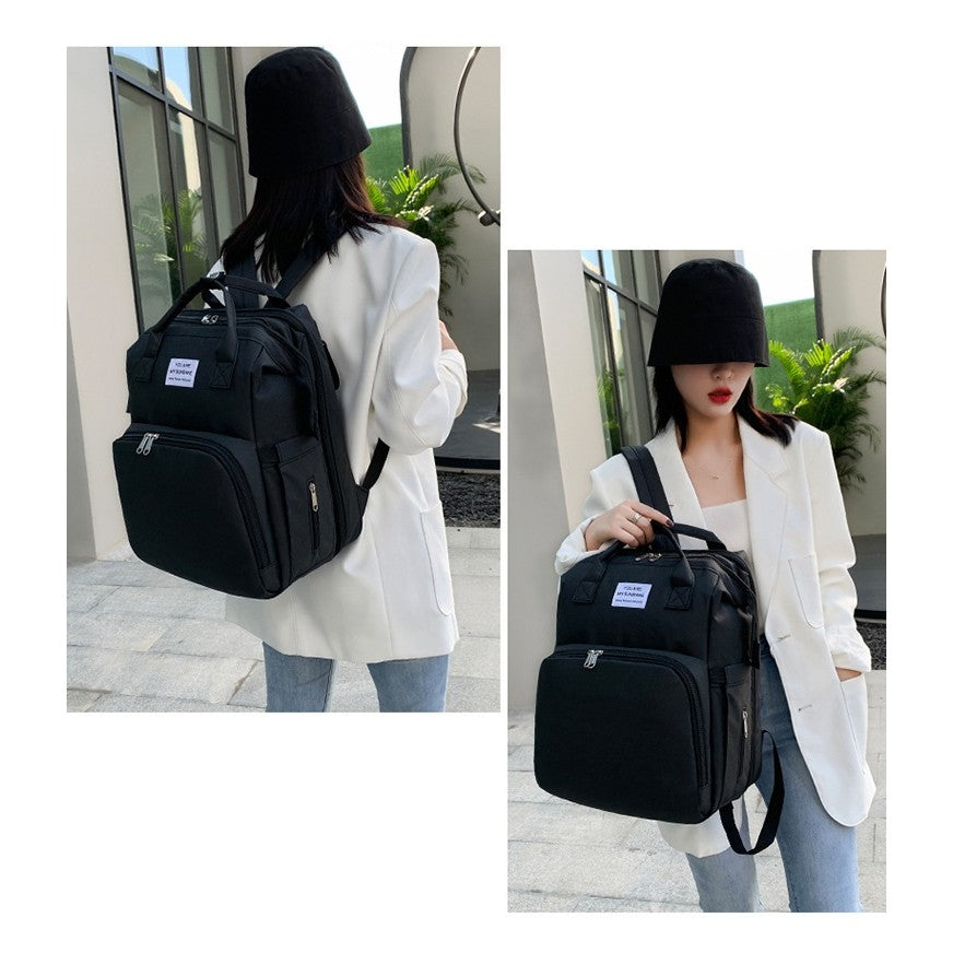 Rucsac Multifunctional Flippy cu Patut Pliabil | infant.ro - Negru (2) [ps:682fee98-5197-46bd-8a1d-c912b9000bb6]