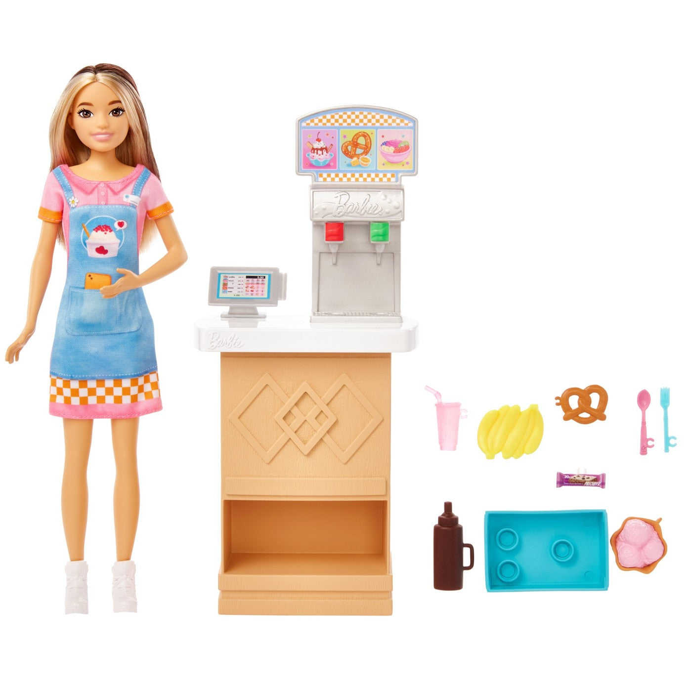 BARBIE PAPUSA SKIPPER FIRST JOBS SNACK BAR Mattel - Imagine 2 [ps:6c3d09e4-a86a-4bb9-abb4-860bf54805a3]