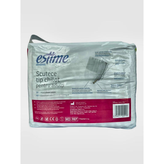 ESTIME Dinamic, scutece pentru adulti, L, 14 buc - Imagine 2