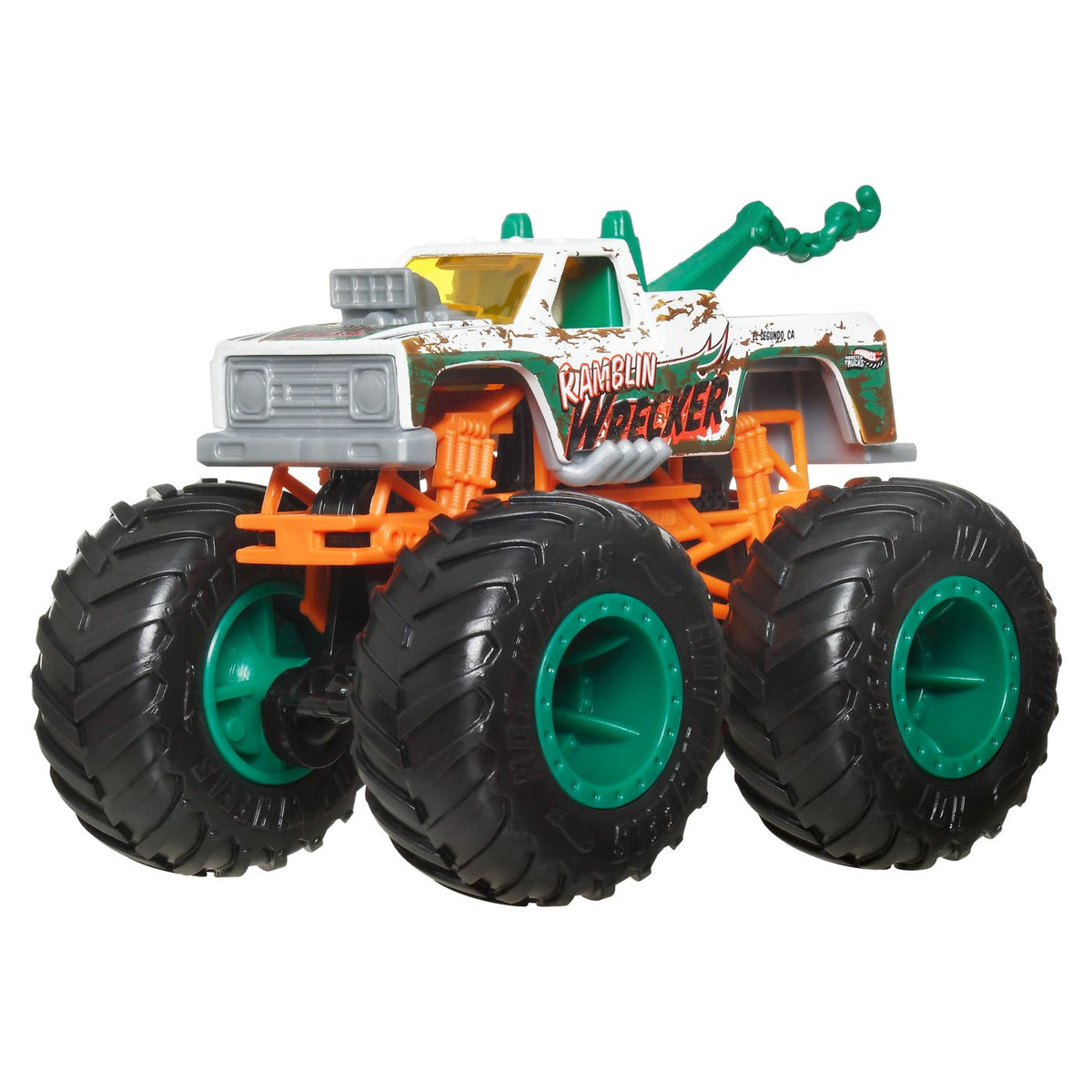 HOT WHEELS MONSTER TRUCK MASINUTA SCRATCH ATTACK SCARA - Ramblin Wrecker (2) [ps:a5c3f7cc-b78e-4030-b526-ceac39098555]