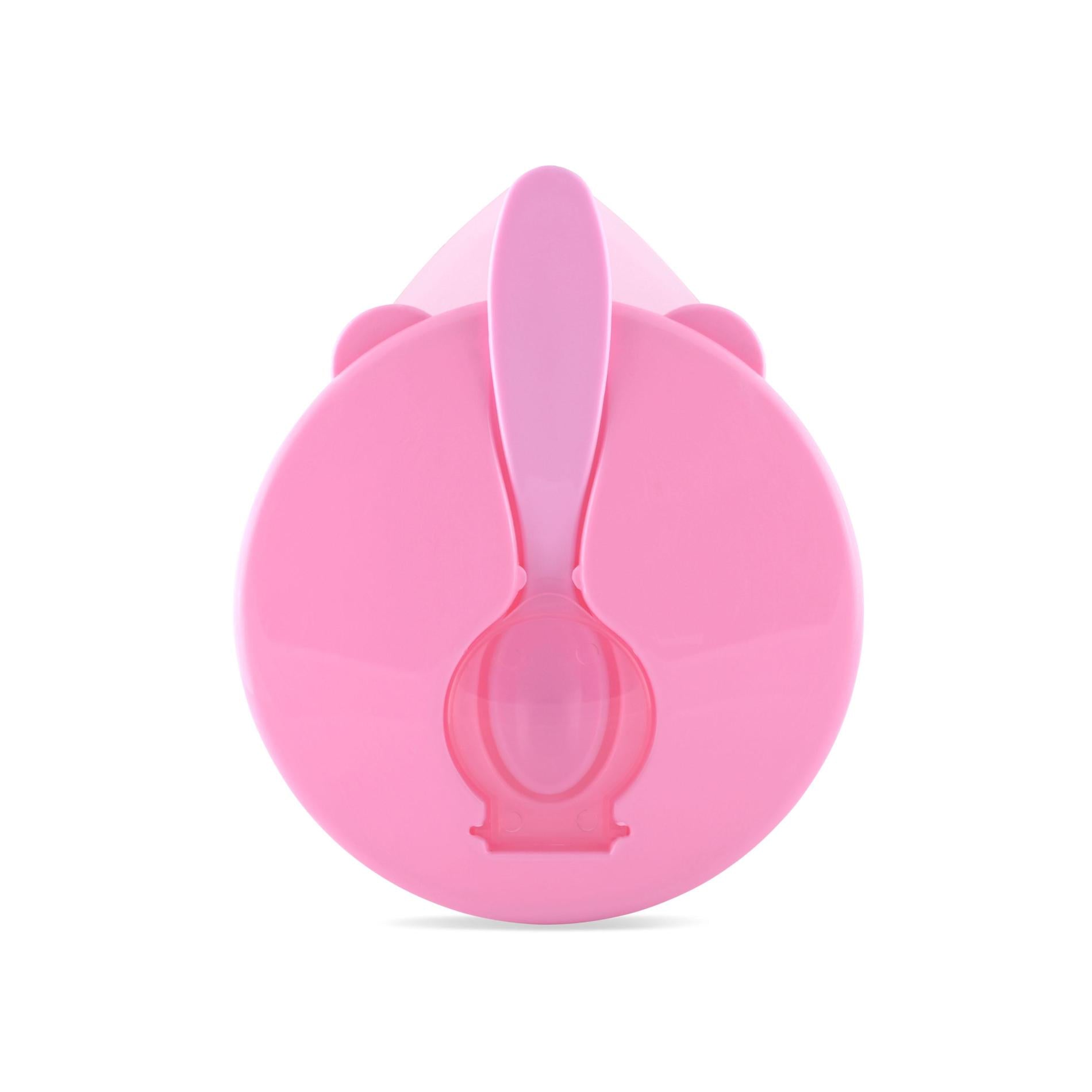 Set Castron cu Capac și Linguriță Lorelli, Pink - roz (2) [ps:fa3a97b5-0205-4a03-975d-e29ce5140b1b]