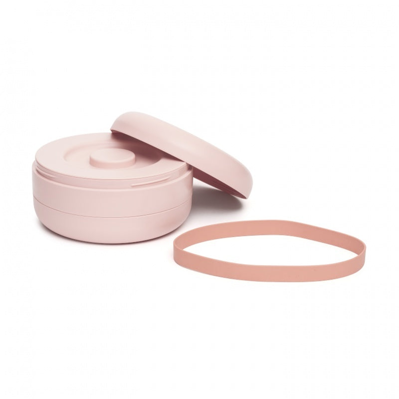 Set boluri pentru prânz roz Hygge Suavinex +4 luni - Roz