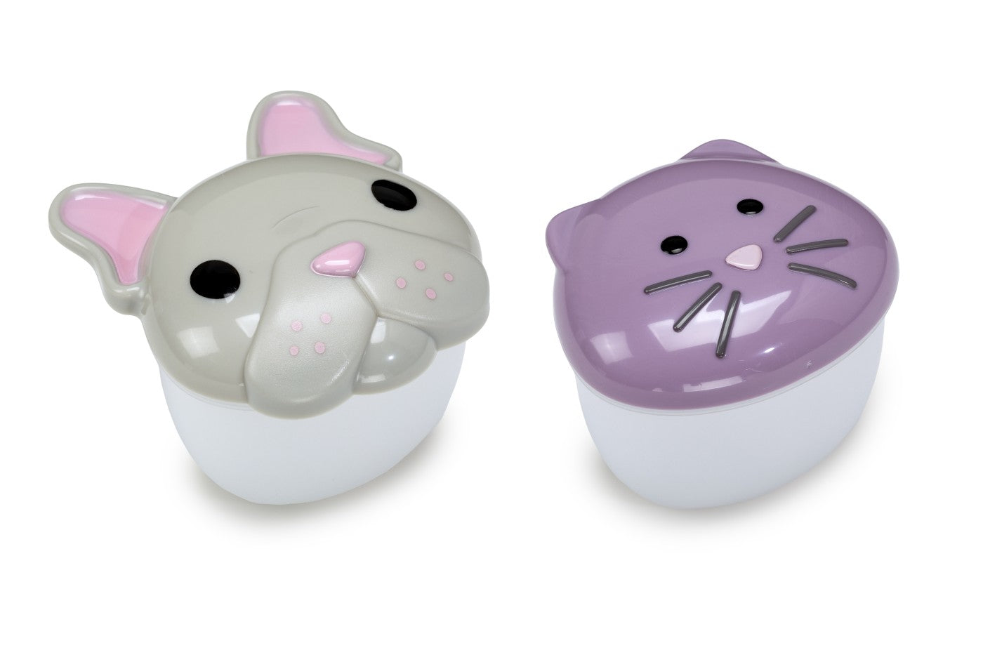 SET 2 RECIPIENTE HRANA BEBE, MELII, MODEL BULLDOG&CAT - Imagine 2 [ps:ff8496c1-068a-424d-8ea5-d6995d2feed2]