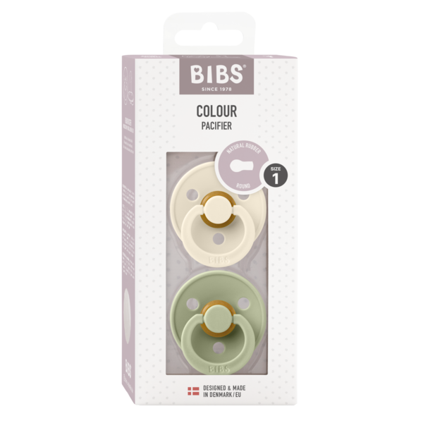 Set 2 Suzete BIBS Colour Latex, Tetină Rotundă, 0 luni - Sage (2) [ps:5f027c5d-ded9-4aa7-a042-14bdf16bfc2f]
