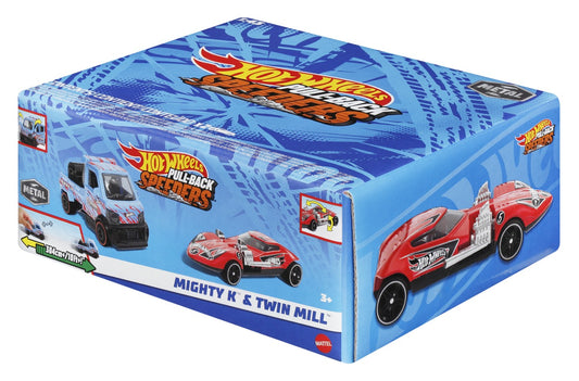 HOT WHEELS SET 2 MASINUTE METALICE PULL BACK MIGHTY K SI - Imagine 2 [ps:e3e21626-3dee-4f8c-b7fe-be5795dfed82]