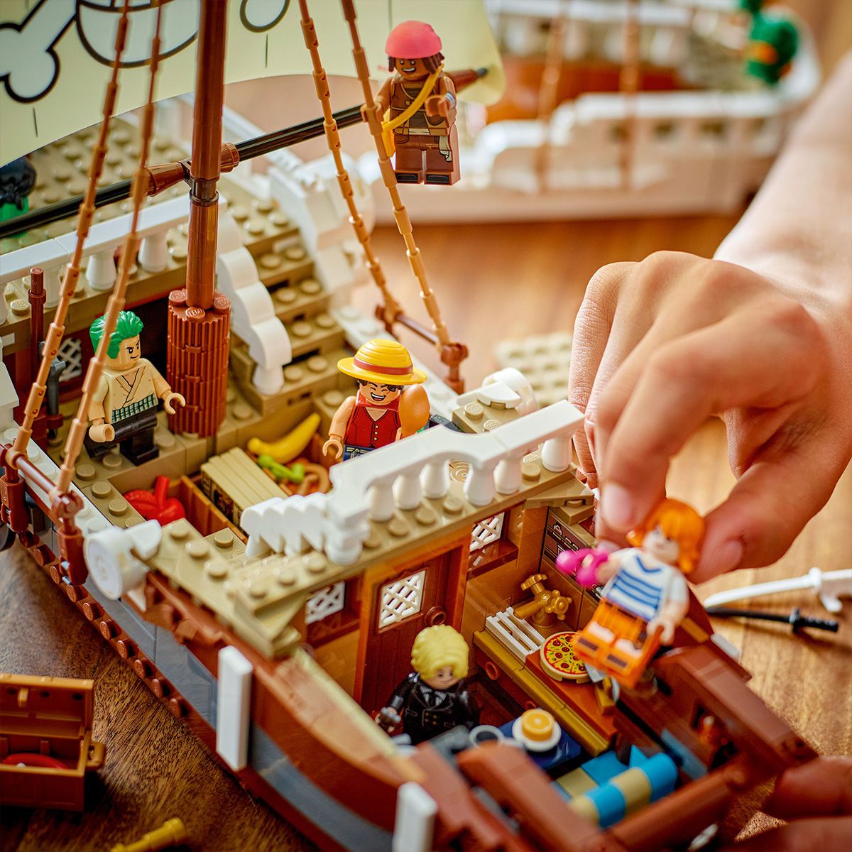 LEGO ONE PIECE CORABIA DE PIRATI FASNEATA MERRY 75639 - Imagine 5 [ps:834a1ff1-ff75-4dbe-a8ae-f0b827c975c7]