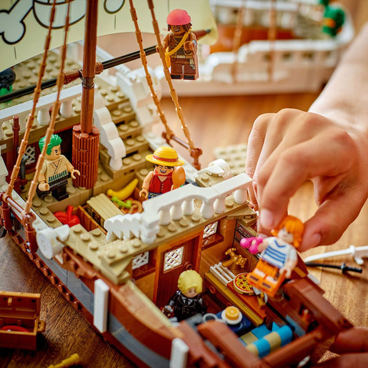 LEGO ONE PIECE CORABIA DE PIRATI FASNEATA MERRY 75639 - Imagine 5 [ps:834a1ff1-ff75-4dbe-a8ae-f0b827c975c7]