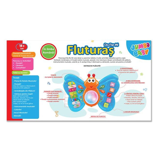 Pian Electronic Flutura Do-Re-Mis cu Activități - Jumbo - Default Title (2) [ps:8305df92-9dda-4431-a11f-3f42ef4b4762]