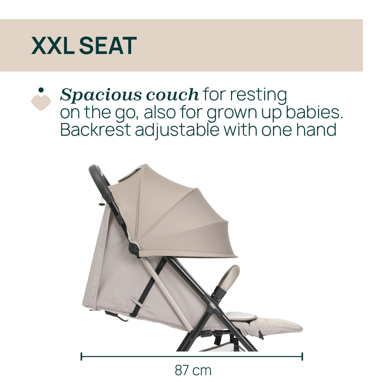 Carucior sport Chicco Taormina, Blush (Roz), 0luni+ - Sandshell (Bej) (2) [ps:478532cb-fedb-4665-85f6-44f395dc88b6]