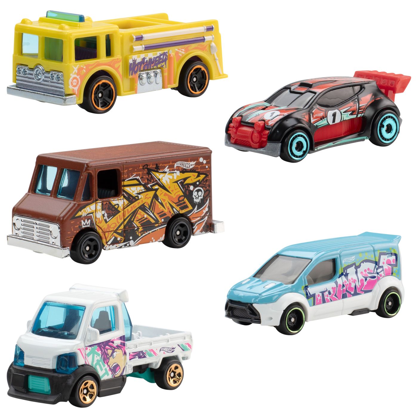 Set 5 Mașini Hot Wheels Metro Sketch - Mattel - Default Title (2) [ps:97add982-5d99-45e6-becb-e72d893f8311]