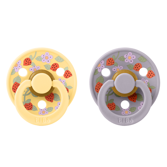 Set 2 Suzete BIBS x Liberty Strawberries and Cream, 0 luni+ - Default Title (2) [ps:5337303d-3c1a-4ead-9e14-4c41365f27a2]