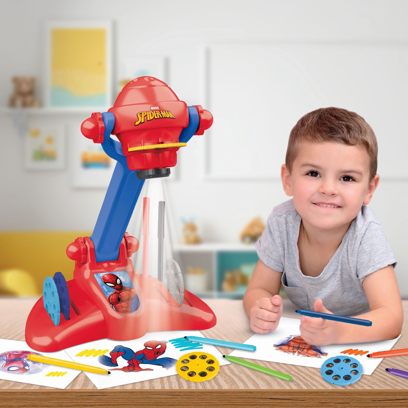 Proiector de Pictură Spider-Man AS - Set Desen pentru Copii - Default Title (2) [ps:cba88f57-6324-4047-b630-9acb64b134bb]