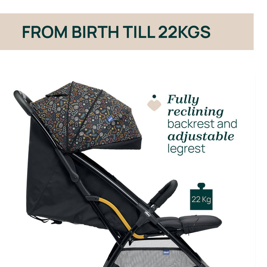 Carucior sport Chicco Glee, JokingBeige (Bej), 0luni+ - Sandshell (Bej) (2) [ps:859d5e3d-73de-499f-a820-d2761c256b27]