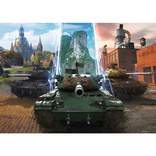 PUZZLE TREFL 500 WORLD OF TANKS TIMP PENTRU ACTIUNE - Imagine 2 [ps:9ba9c7f9-2a15-47da-bfcc-6aaa5fbafa38]