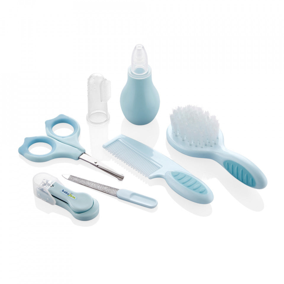 Set ingrijire unghii copii cu 7 piese BabyJem (Culoare: Gri) - Bleu [ps:0394e74f-4f0c-463e-b1fb-b5f2bde09163]