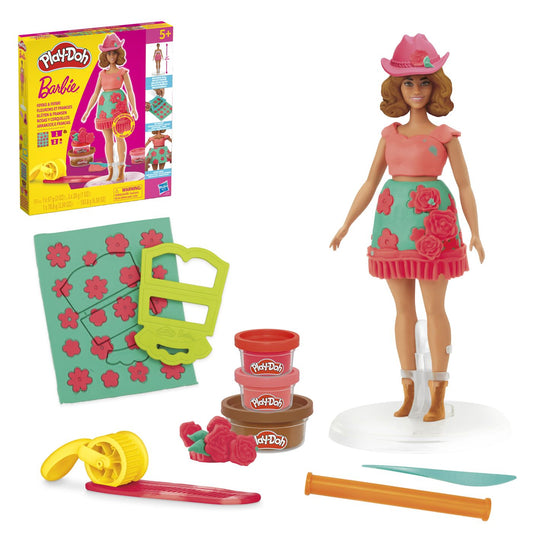PLAY DOH BARBIE SET PLASTELINA CREATII VESTIMENTARE CU - Imagine 2 [ps:63c257e9-d385-4dc7-aeae-c2b622dc1188]