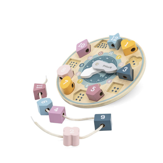 Puzzle cu ceas sortator PolarB, Viga [ps:fd40bac7-6393-4685-b504-52ddddddf6b5]