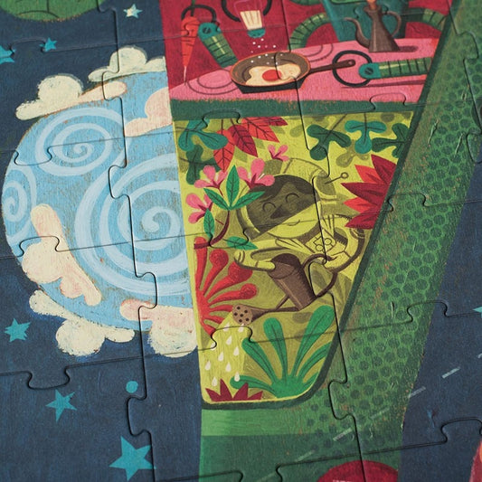 Puzzle Go to the future, Londji - Imagine 4 [ps:eab8e3b7-fbc5-444e-8e71-bfce156fe324]