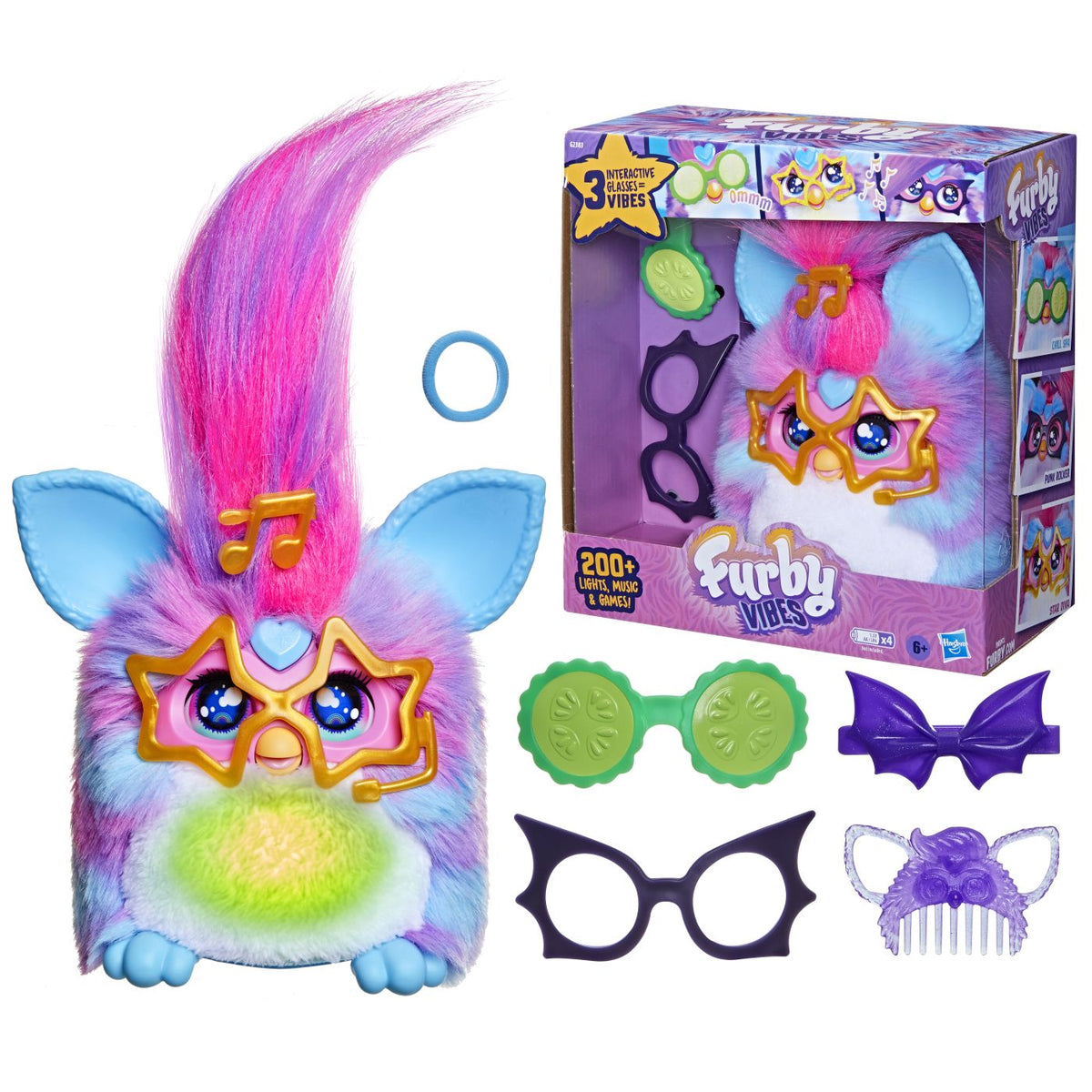 Furby Vibes Blue Razz - Jucărie Interactivă Hasbro - Default Title (2) [ps:20a1a220-3393-4b3f-9228-7716960a0ed5]