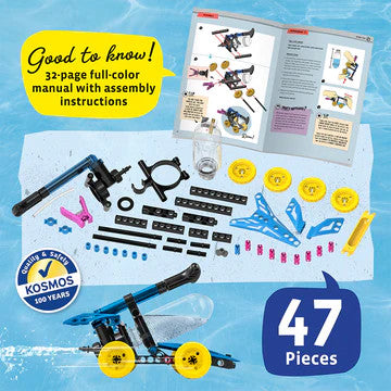 Kit STEM Mecanisme propulsate cu apa, Thames & Kosmos - Imagine 2 [ps:8bb68316-e242-4fe4-a6a5-3320b56c832e]