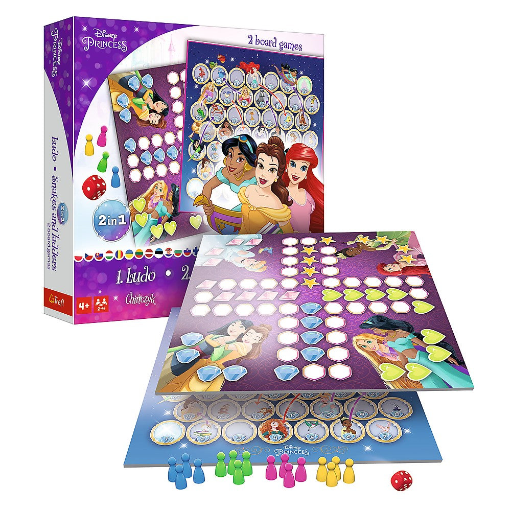 JOC DISNEY PRINCESS 2IN1 LUDO SI SERPISORI SCARI Trefl - Imagine 4 [ps:52ddd3c3-f8a6-47e1-9e51-78ba8716e9fd]