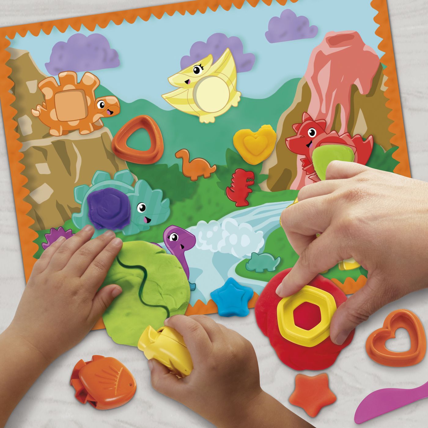 PLAY DOH JUCARIE CU ACTIVITATI DINOZAUR CU FORME SI - Imagine 8 [ps:d1496d5f-589e-4172-9bfb-3f60ccea890c]