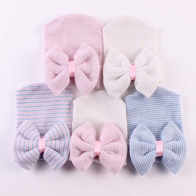 Caciulita subtire de nou-nascut cu funda Drool (Culoare: - Roz