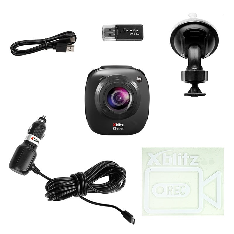 Neno Xblitz Z9 - Cameră auto 4K, unghi 140°, Carcasă Metalică, Mod Parcare, negru [ps:12de0036-e25c-4f8f-922b-7749f49e8f39]