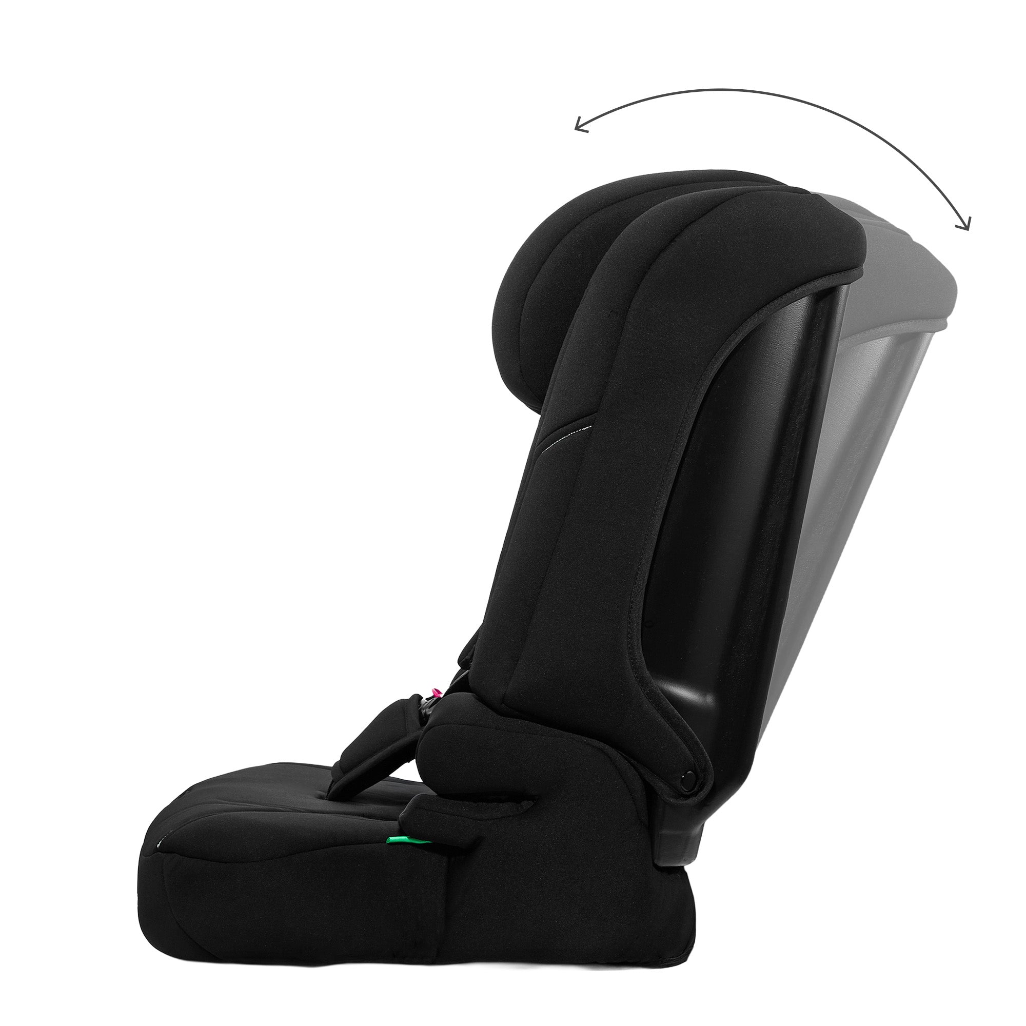 SCAUN AUTO KINDERKRAFT COMFY 75-150 CM, BLACK - Negru [ps:17fb9d46-e475-4e1d-ba92-15b653051f1c]