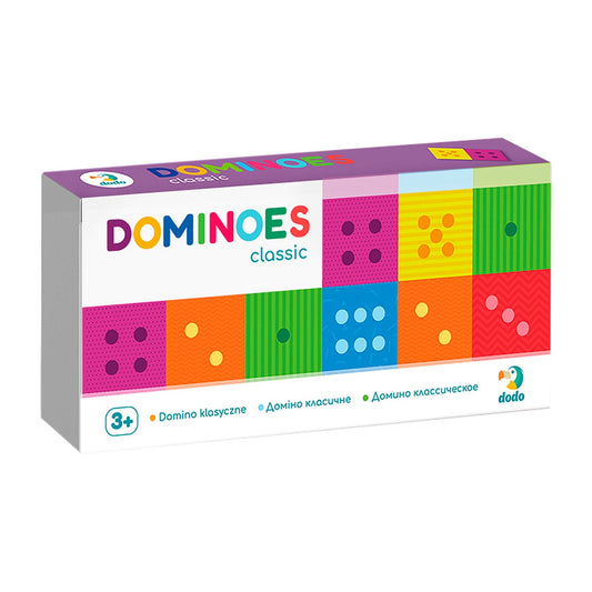 Domino Clasic 28 Piese Dodo Toys - Joc pentru Copii - Default Title (2) [ps:3cba49c0-b4bb-487d-99c2-db4ee17263bd]