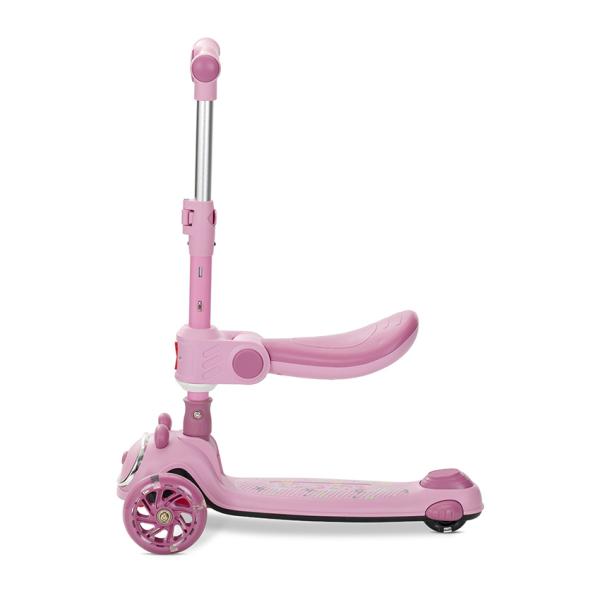 Trotinetă Pliabilă Lorelli Swiftie, Ocean Wave, până la 50kg - Pink (2) [ps:5a883f33-b63d-4aaa-9ba1-0b5243dc0abb]