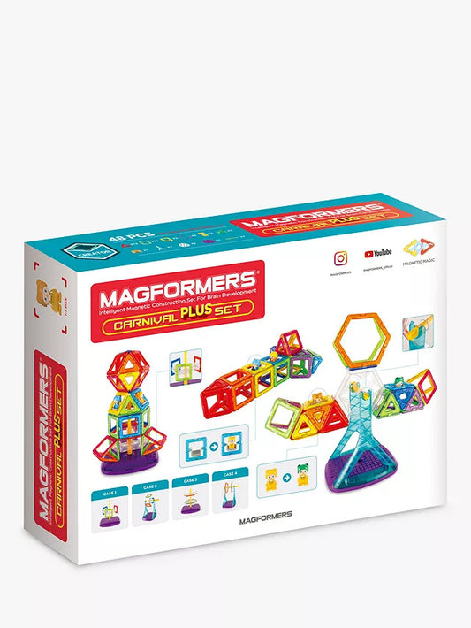 Set magnetic de construit Magformers, Carnival Plus, 48 - Imagine 5 [ps:14d85be9-c152-40b9-875a-747a2be5dc0a]