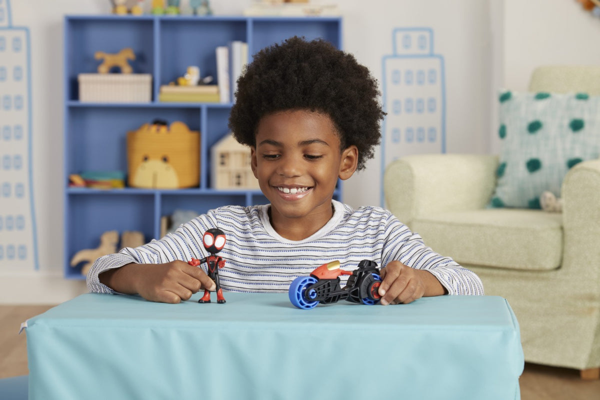 SPIDEY PRIETENII EXTRAORDINARI SET MOTOCICLETA SI - Miles Morales (2) [ps:9e96f866-2e36-4042-8309-58fb1f857db0]
