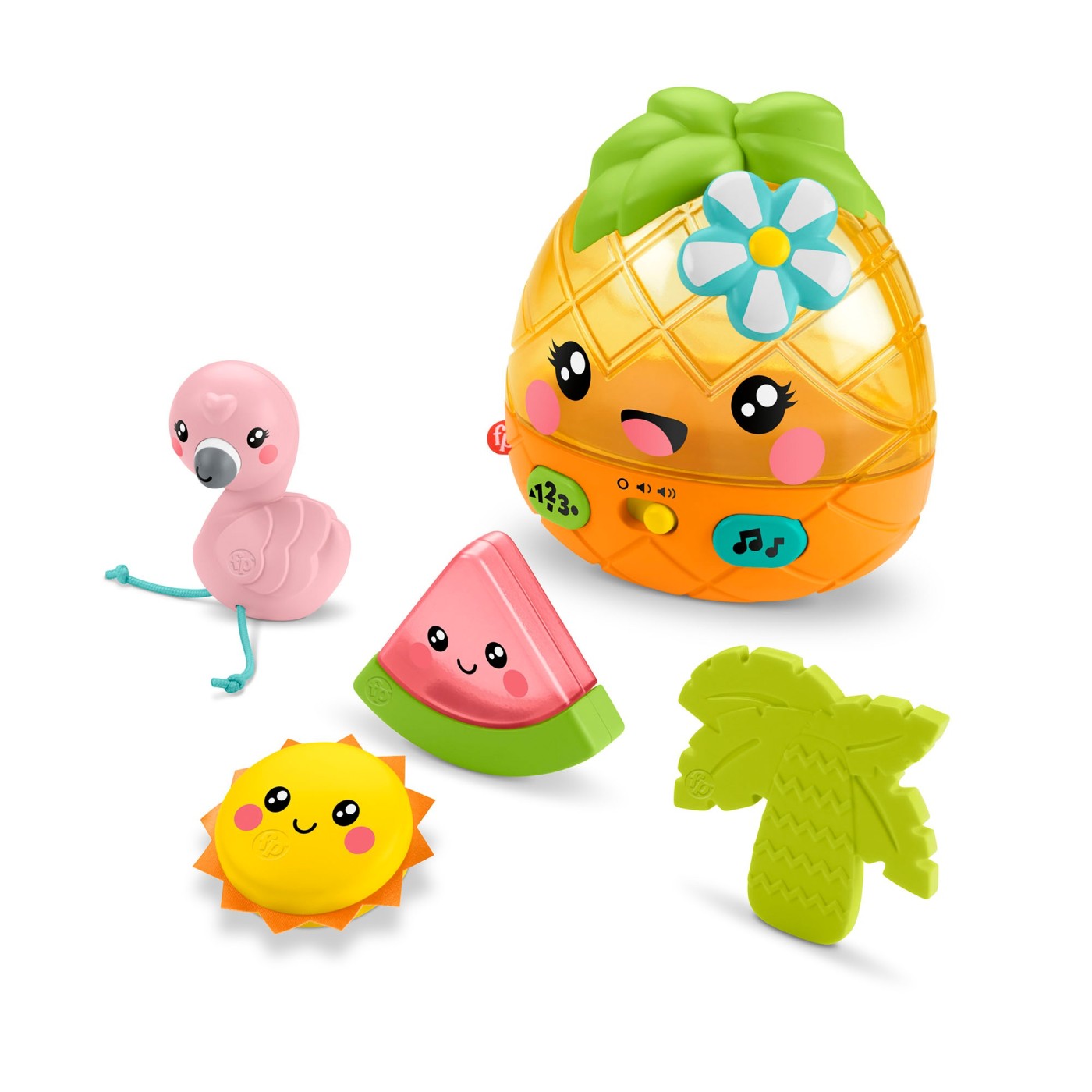 FISHER PRICE ANANAS CU SUNETE SI LUMINI Mattel - Imagine 2 [ps:a5956837-fa02-447f-b722-8355acec8c69]