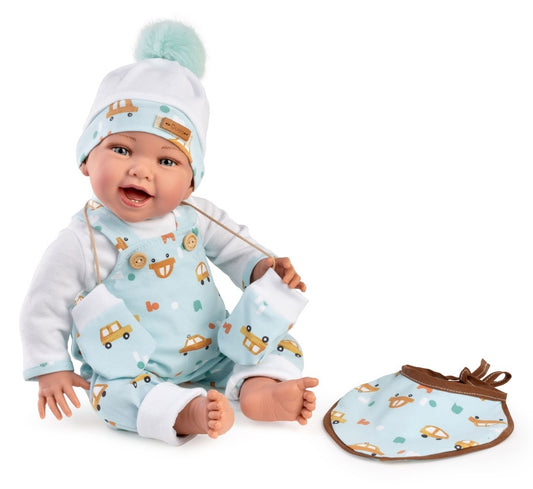 Papușă Clasică Dani Guca, 42 cm, cu Salopetă Albastră - Default Title (2) [ps:b8566482-0a3e-4820-8688-5da6581c7ab2]