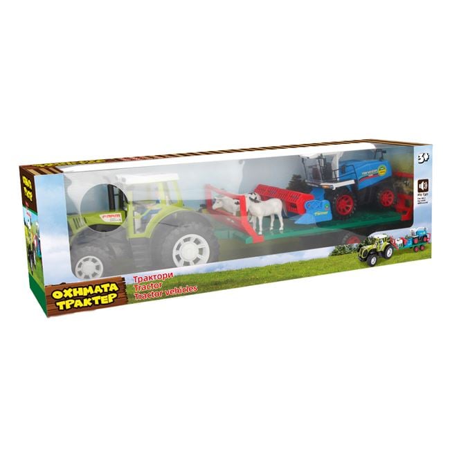 Tractor cu Remorcă și Mașină de Treierat Jumbo cu Sunet - Default Title (2) [ps:54a51d42-8f08-4692-a6b3-24e5129bab08]