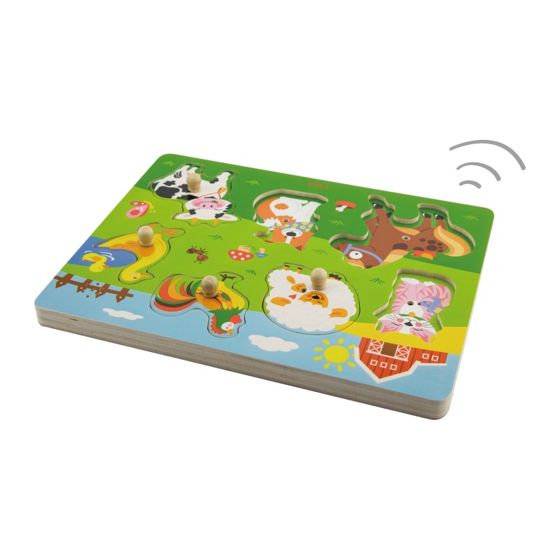 Puzzle cu sunete - animale [ps:09c7b02b-4aea-45a5-bd36-5bf15c531a03]