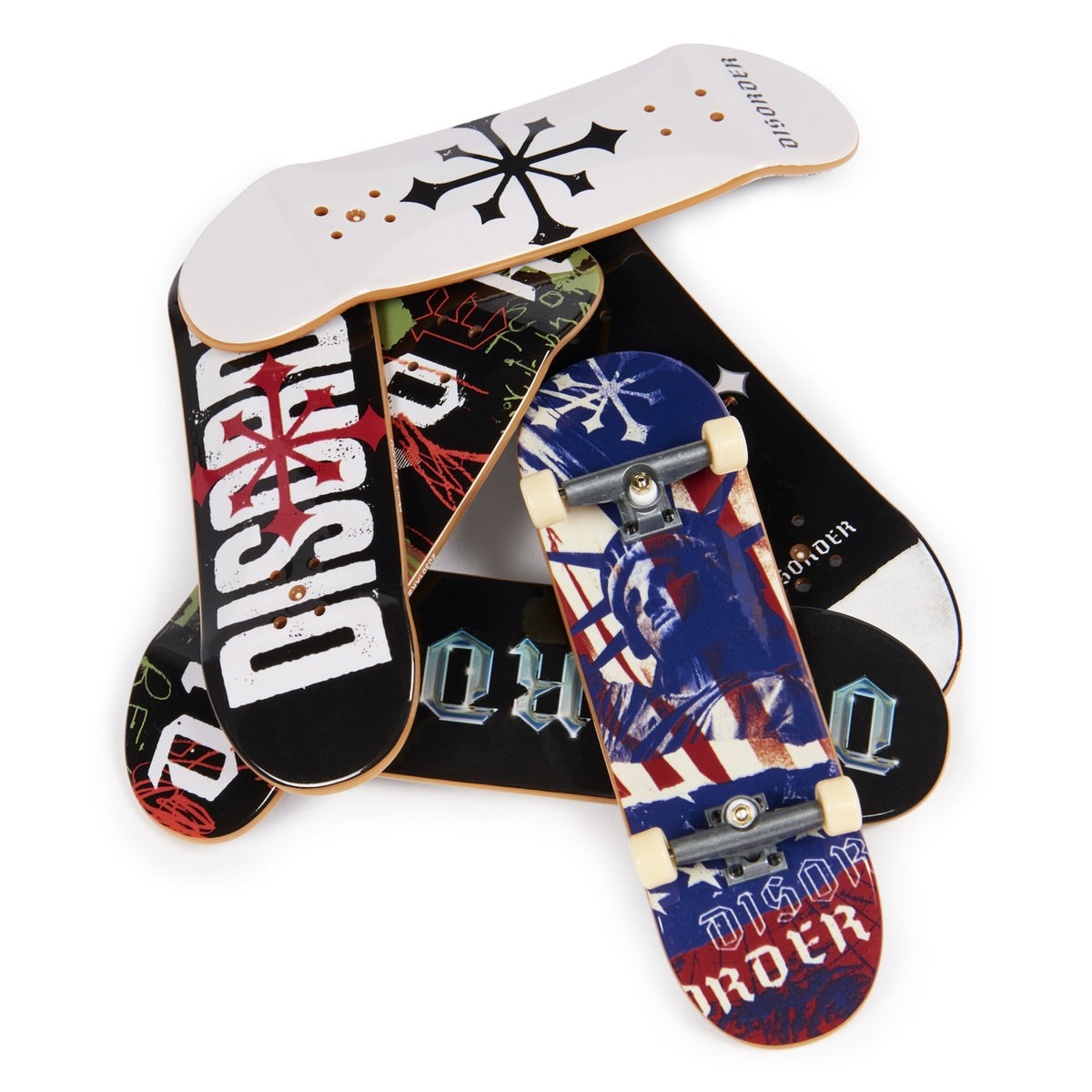 TECH DECK PACHET 6 PIESE CU ACCESORII FINGERBOARD HEART - Disorder (2) [ps:d8b6f333-af4f-437c-8c26-8d7b61346e16]