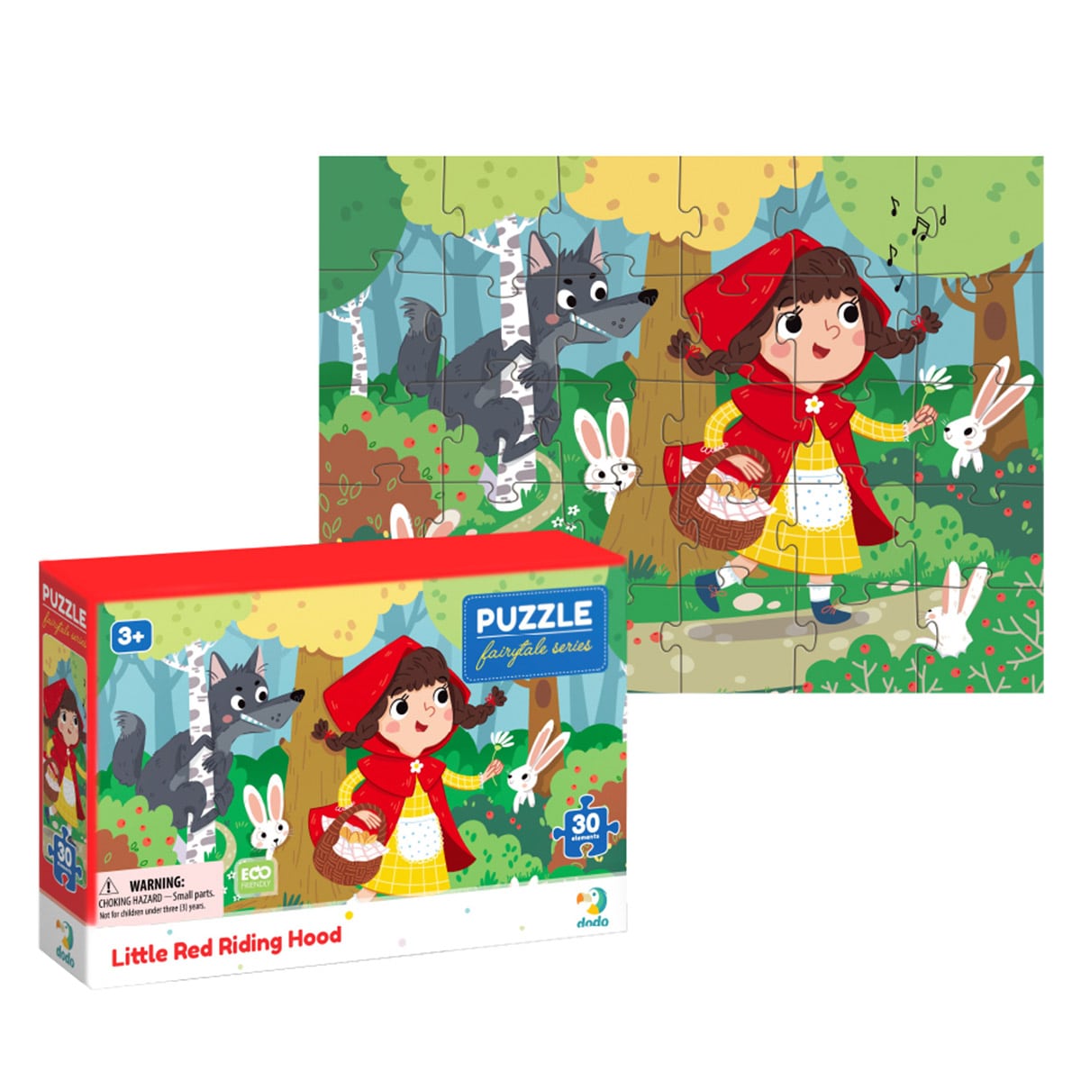 Puzzle Scufița Roșie, 30 piese - Dodo Toys - Default Title (2) [ps:ad4ad7ef-b202-4df3-b101-5e292c387ca6]