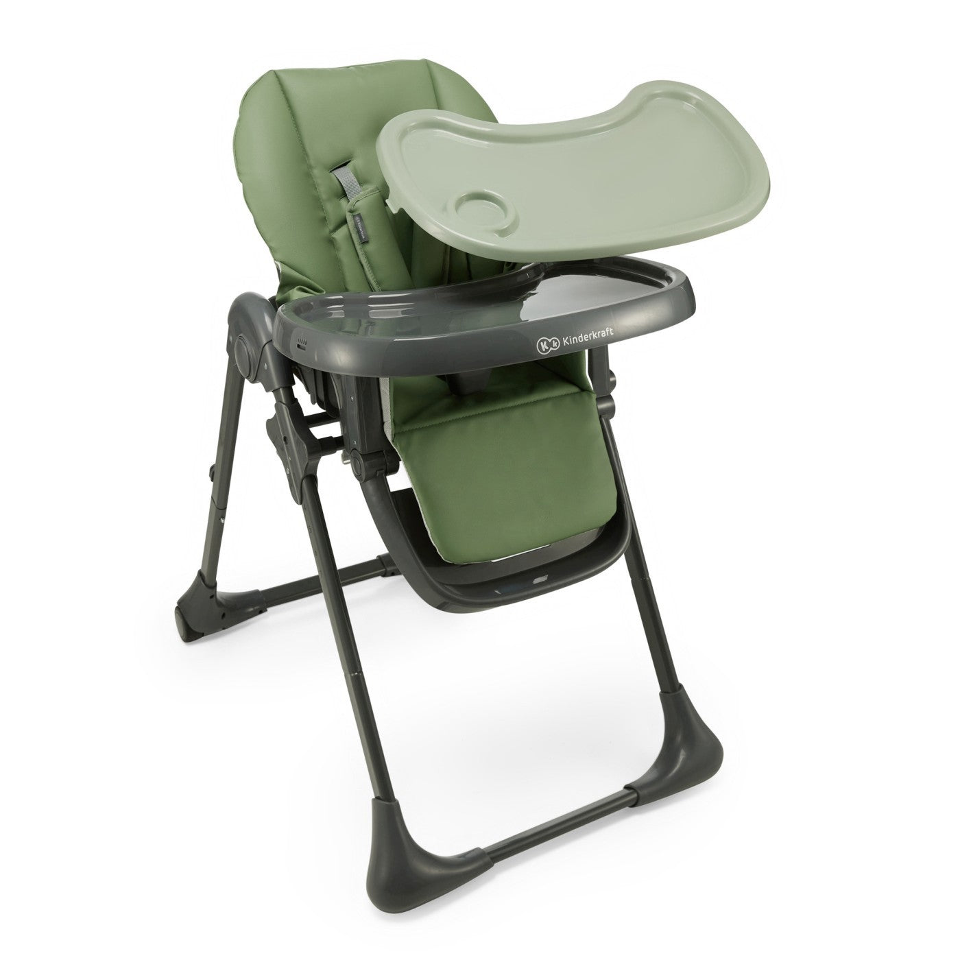 SCAUN DE MASA KINDERKRAFT TUMMIE, PLIABIL, GREEN - Verde